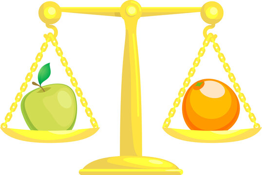 Balancing Or Comparing Apples With Oranges