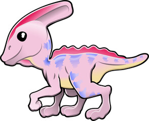 Cute Friendly Dinosaur