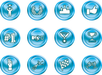 success and vctory icons