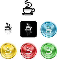 coffee cup icon symbol