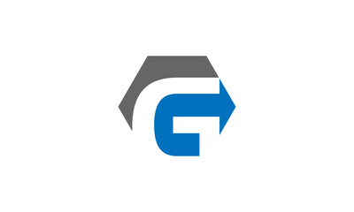 Go and Letter G Icon Vector Logo Template Illustration Design.