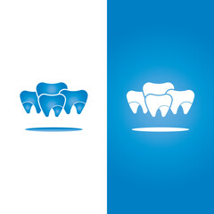 Dental logo template vector illustration
