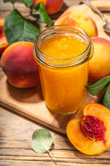  Homemade peach jam