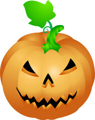 halloween pumpkin illustration