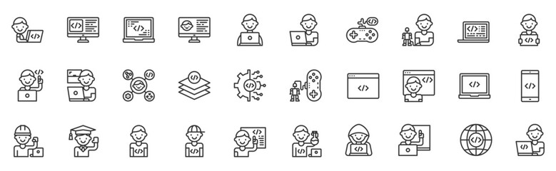 kids coding icon vector , studying, game, development, robotics
