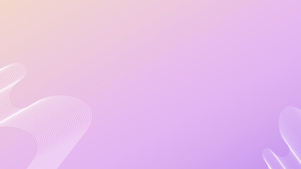 The background is purple with a gradient. Fine geometry, abstract lines.
