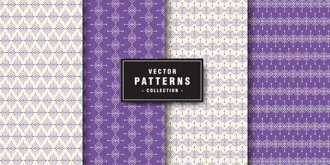 Geometric ethnic pattern collection