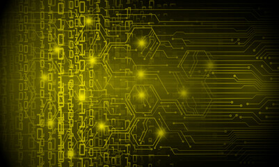 cyber circuit future technology concept background