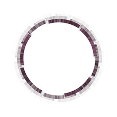 Dark purple frame abstract gradient circle