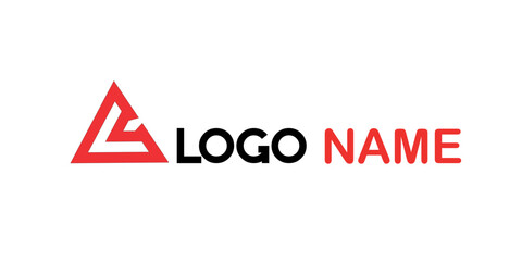 Triangle Modern logo for corporate business.