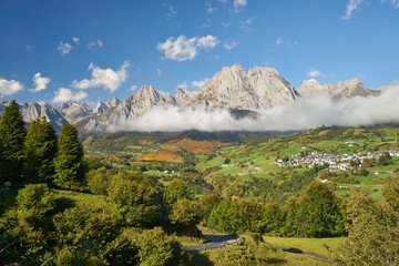 Vallèe de Aspe, French pyrenees. Lescun valley, Ansabere
