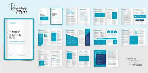 Business Plan Layout Design Startup Business Plan