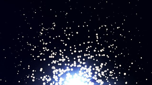 Flying BASEBALL BALL, Animation, Background, Loop, 4k
