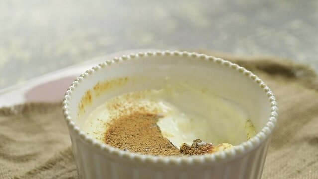 The Cook Tastes The Turkish Rice Pudding.
