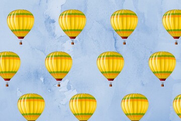 this is a nice illustration of a hot air balloon