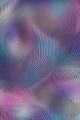 Abstract metal style background with smooth wavy lines