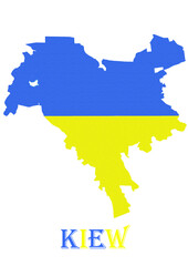 Kyiv map