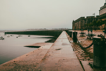 Saint Malo in late August 