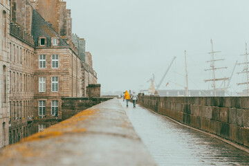 Obraz premium Saint Malo in late August 