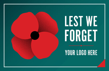 Remembrance Day - Lest We Forget