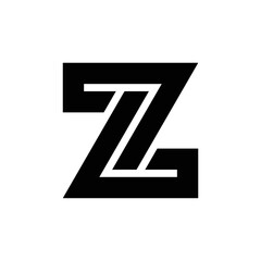 Letter Z logo or icon design. template elements. geometric abstract logos