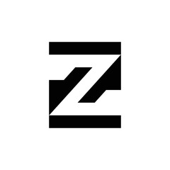 Letter Z logo or icon design. template elements. geometric abstract logos