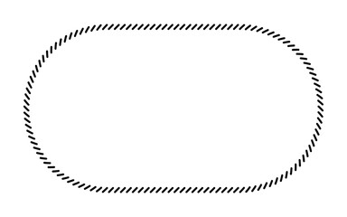 slant line border frame
