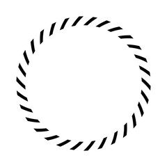 slant line border frame
