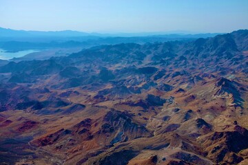 Fototapeta premium Wunderschöne Aufnahme der Landschaft in Arizona Grand Canyon USA
