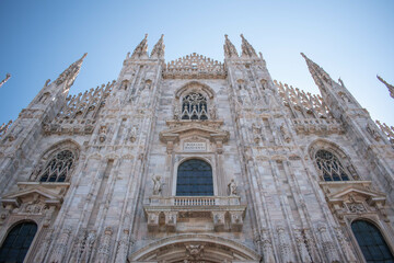 Fototapeta na wymiar Milán Duomo 