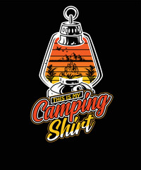 This Is My Camping Shirt 