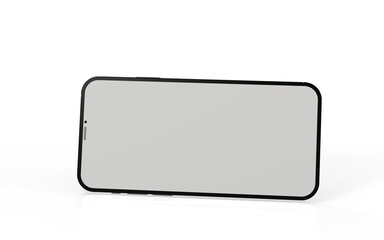 Smartphone. Mobile phone Template. Telephone 3d