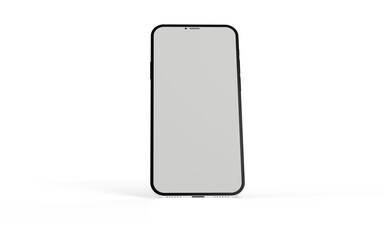 New realistic mobile phone smartphone mockup