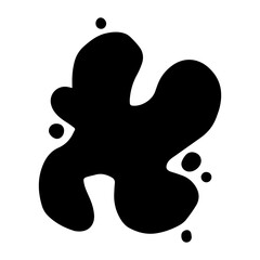 Obraz premium abstract organic shape 