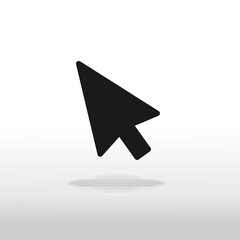 Mouse cursor vector icon, arrow icon, pointer