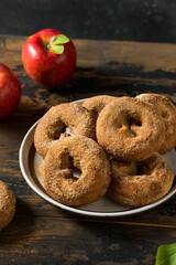 Homemade Fall Apple Cider Donuts
