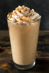 Homemade Iced Pumpkin Spiced Latte