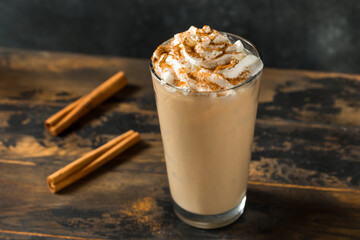 Homemade Iced Pumpkin Spiced Latte