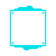 mechanical tech square frame
