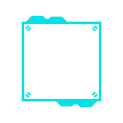 mechanical tech square frame
