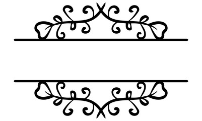 floral flower monogram
