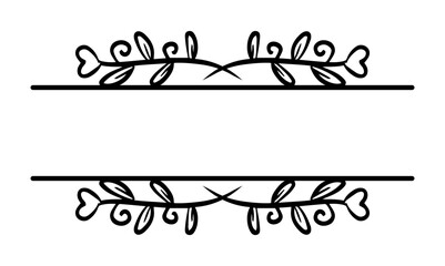 floral flower monogram
