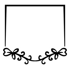 aesthetic floral frame

