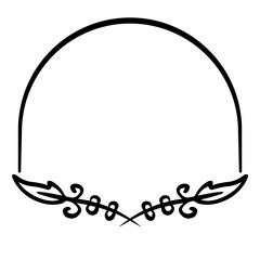 aesthetic floral frame
