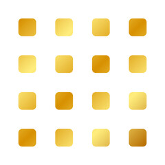 gold shape pattern
