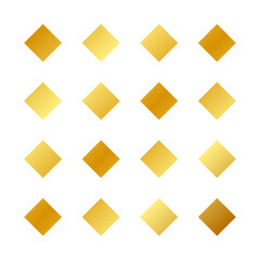 gold shape pattern
