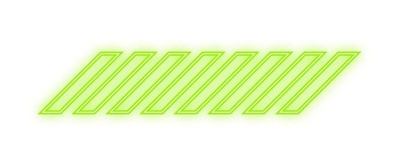 neon slant line element
