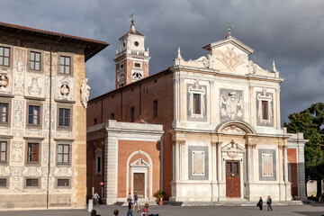 Fototapeta na wymiar Church of Santo Stefano. Pisa