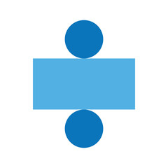 Geometry net of cylinder. 3d solid shape in mathematics