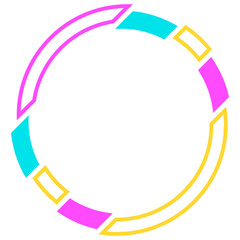 dynamic circle frame
